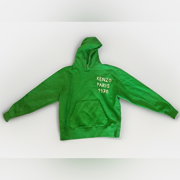 Kenzo Other - Kenzo 1970 Paris Souvenir Sweatshirt Men Green Embroidered Logo